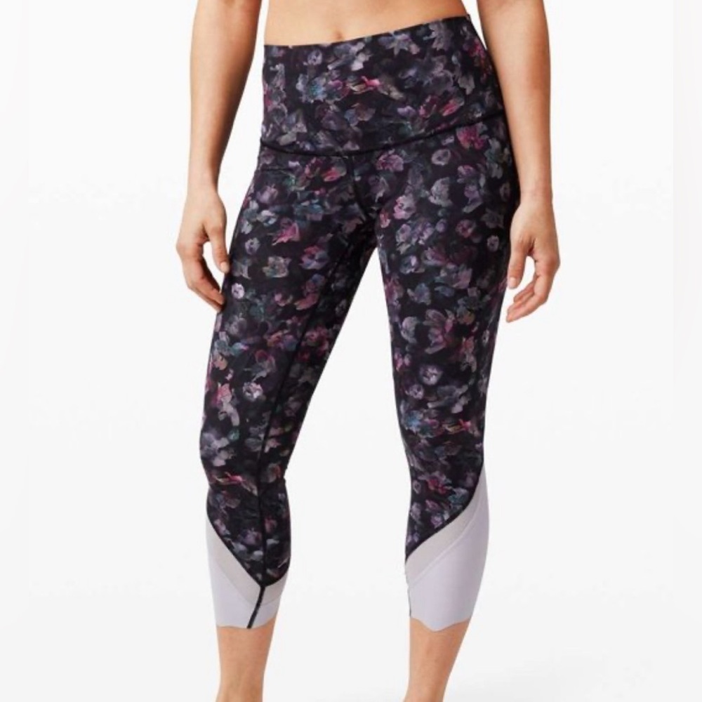 NEW 🎉 LULULEMON Wunder Under High-Rise Tight 25" Activate Multi Floral Size 8 - Picture 3 of 9